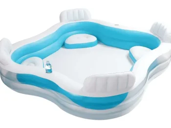 Discount Intex Familiezwembad Blauw,Wit