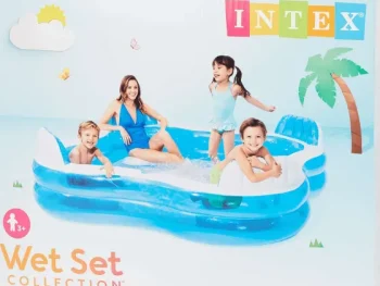 Discount Intex Familiezwembad Blauw,Wit