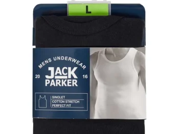 Discount Jack Parker Singlet Zwart