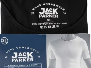 Clearance Jack Parker T-Shirt Zwart