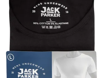 Fashion Jack Parker T-Shirt Zwart