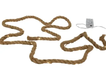 Online Merk Jute Touw Met Ledverlichting Bruin