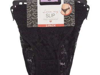 Fashion Australian Kanten Slips Blauw,Rood,Roze,Zwart