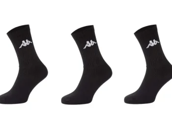 Outlet Kappa Sportsokken Wit,Zwart