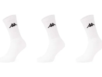 Outlet Kappa Sportsokken Wit,Zwart