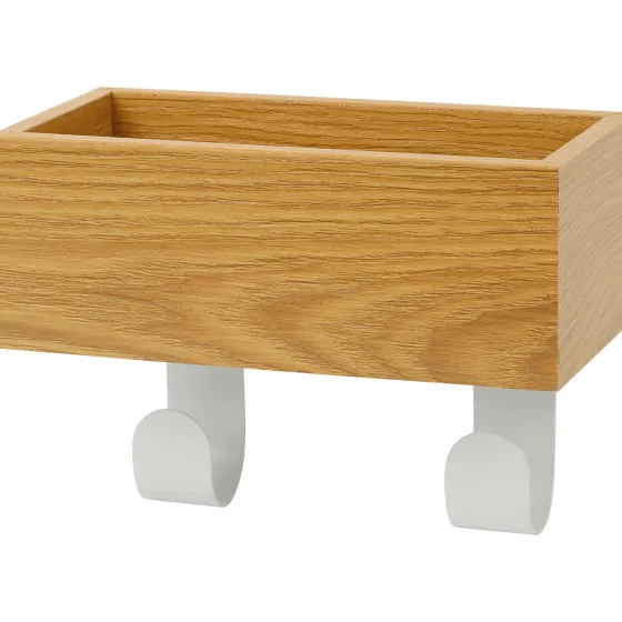 kapstok-met-opbergbakje-QfphapzL-0.webp New FERM Kapstok Met Opbergbakje Wit,Zwart