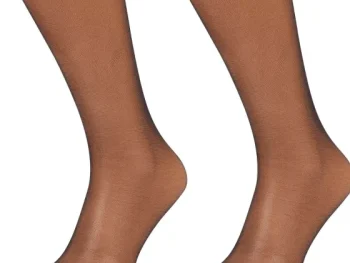 Hot Kate Legwear Satin Shine Panty'S 15 Denier Zwart