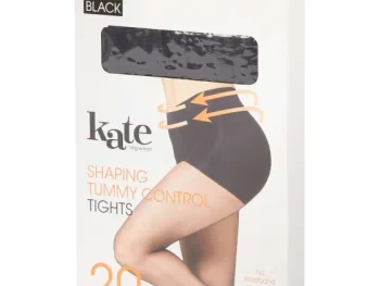New Kate Legwear Tummy Control Shaping Panty 20 Denier Zwart