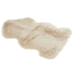 Fashion Merk Kleed Van Imitatiebont Beige,Grijs,Wit,Zwart