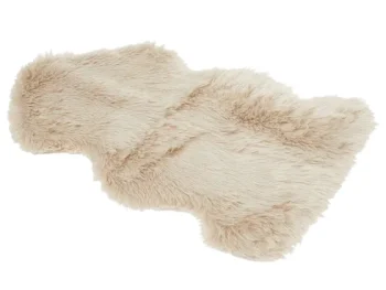 Fashion Merk Kleed Van Imitatiebont Beige,Grijs,Wit,Zwart