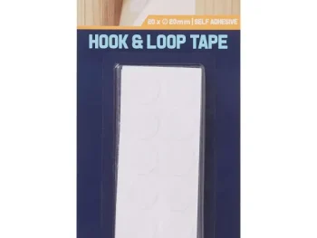 Discount FERM Klittenband Zwart,Wit