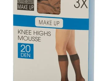 Clearance Lotto Kniekous 20 Denier Beige,Bruin,Grijs,Zwart