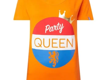 Sale SuperTrash Koningsdag T-Shirt Oranje