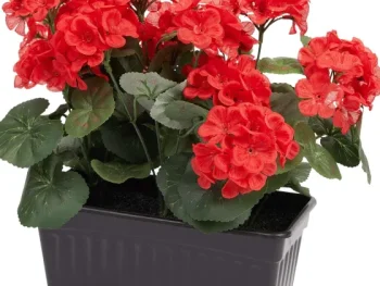 Hot Merk Kunstgeranium Rood,Roze,Wit