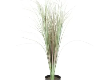 Hot Merk Kunstlampenpoetsersgrasplant In Pot Rood,Wit