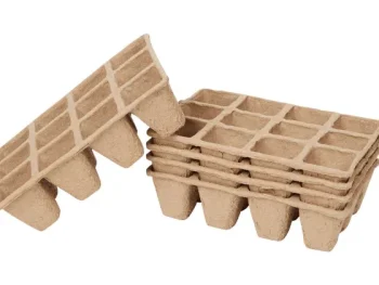 Clearance Merk Kweektray Met Vakken Bruin