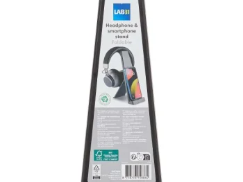 Clearance Lab31 Standaard Voor Smartphone En Koptelefoon Wit