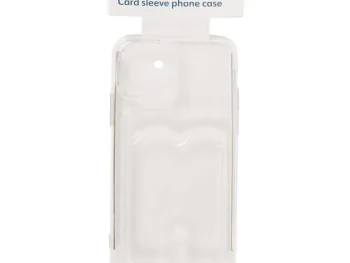 Best Lab31 Telefoonhoesje Met Kaarthouder Transparant,Zwart