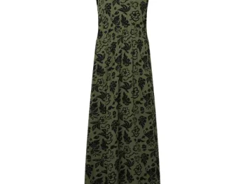 Clearance SuperTrash Lange Jurk Blauw,Print,Zwart