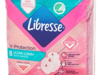 Discount Libresse V-Protection Maandverband Ultra Long+