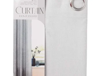 Clearance C&C Linnenlook Gordijn Beige,Grijs,Wit