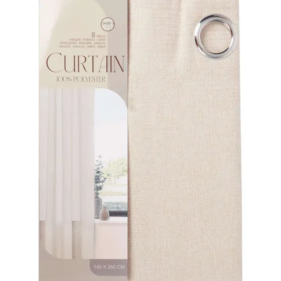 linnenlook-gordijn-xjmrllzO-3.webp Clearance C&C Linnenlook Gordijn Beige,Grijs,Wit