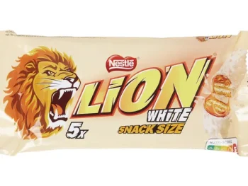 New Nestlé Lion White