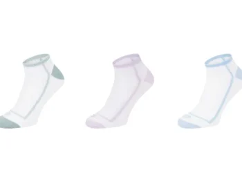 Outlet Lotto Sneakersokken Goud,Meerkleurig