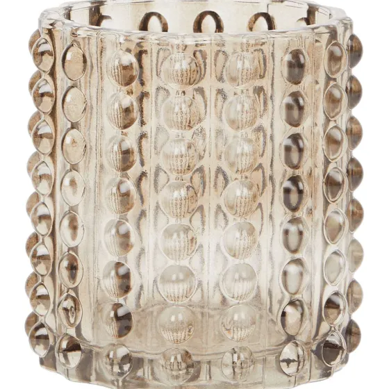 lumero-glazen-theelichthouder-GieNspzx-0.webp Outlet Merk Lumero Glazen Theelichthouder Met Reli F Bruin,Taupe,Transparant