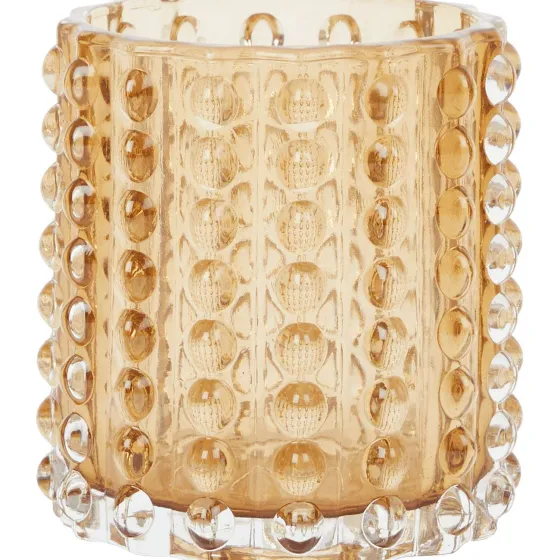 lumero-glazen-theelichthouder-GieNspzx-1.webp Outlet Merk Lumero Glazen Theelichthouder Met Reli F Bruin,Taupe,Transparant