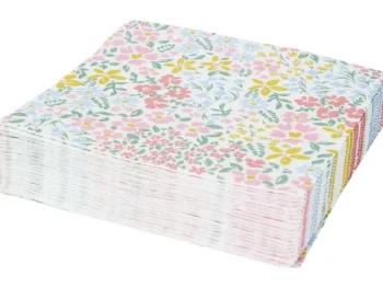 Online Merk Luxe Servetten Lente Print