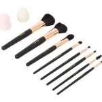 Fashion Max & More Make-Up Borstelset Zwart