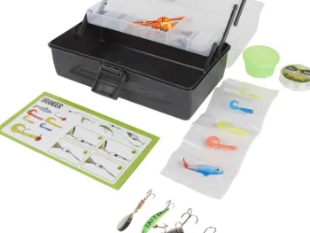 Clearance Dunlop Max Ranger Gevulde Viskoffer Zwart