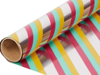 New Merk Metaalfolie Inpakpapier Print