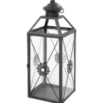 Best Merk Metalen Lantaarn Zwart,Wit