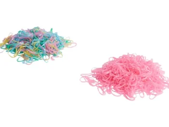 Online Schrunchmiez Mini-Haarelastiekjes Meerkleurig,Zwart