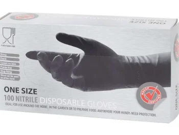 Sale Rösle Nitrile Handschoenen Zwart