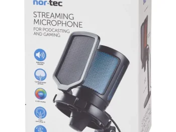 Clearance Lab31 Nor-Tec Streaming Microfoon Zwart