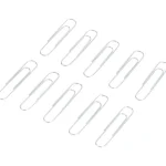 Outlet Office Essentials Paperclips Zilver,Meerkleurig