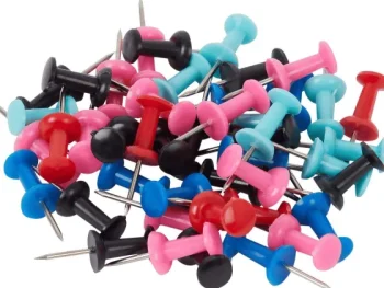 New Office Essentials Punaises Meerkleurig,Transparant