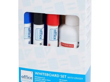 Outlet Office Essentials Whiteboard Markerset Meerkleurig