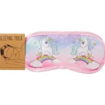 New Kinzo Oogmasker Blauw,Goud,Print,Roze,Zwart