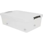 New Merk Opbergbox Met Deksel Transparant