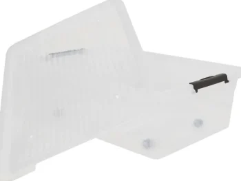 New Merk Opbergbox Met Deksel Transparant