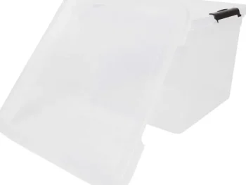 New Merk Opbergbox Met Klemdeksel Transparant