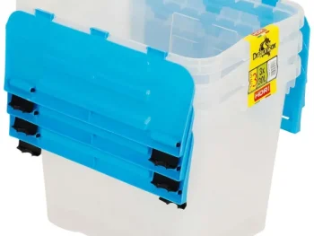 Fashion Merk Opbergboxen Blauw,Transparant