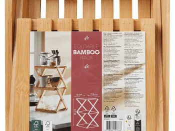 Sale Merk Opvouwbaar Bamboerek Bruin