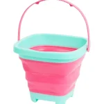 Fashion Intex Opvouwbare Emmer Blauw,Groen,Geel