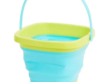 Fashion Intex Opvouwbare Emmer Blauw,Groen,Geel