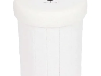 Discount Merk Opvouwbare Opbergpoef Teddy Bruin,Grijs,Wit